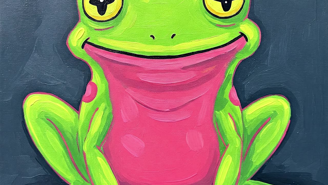 Cartoon Frog