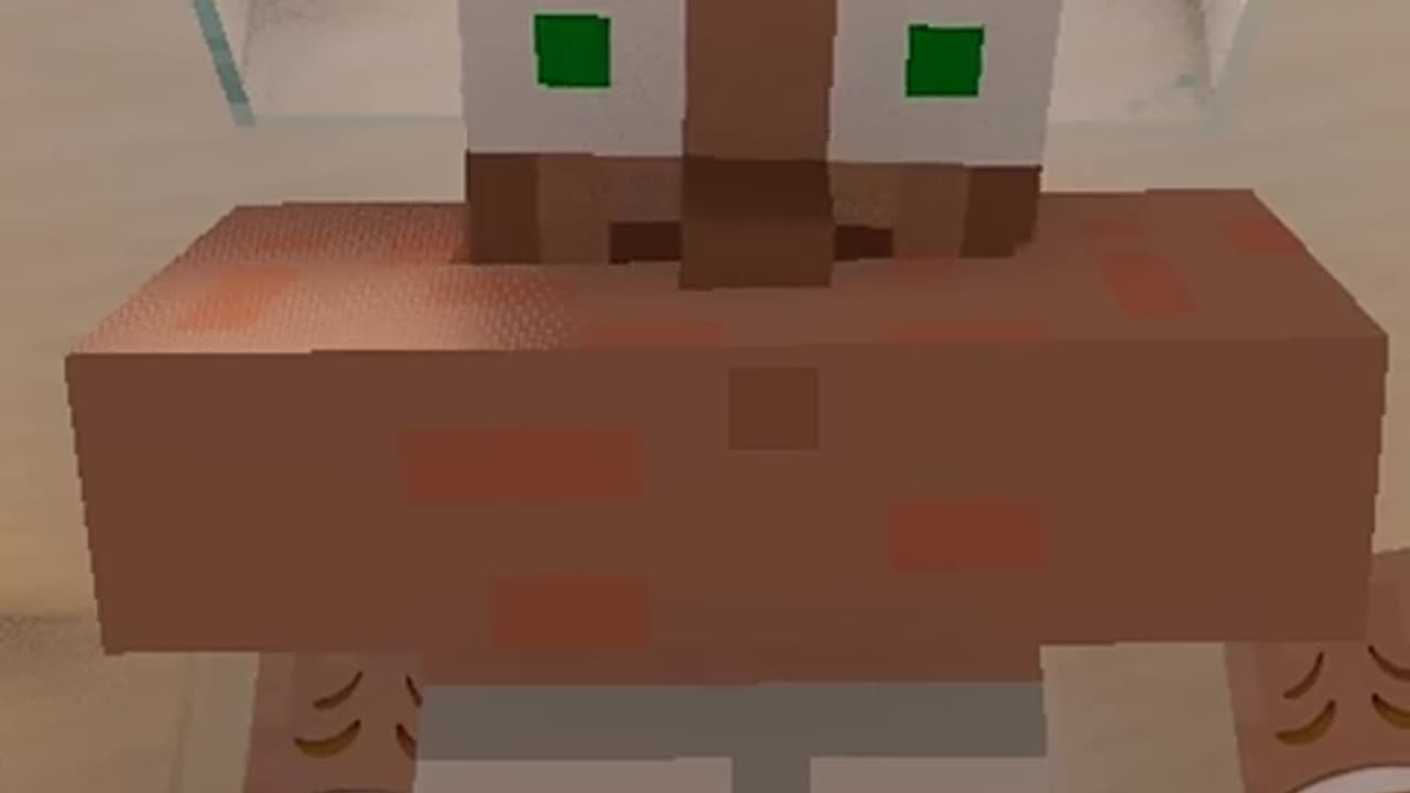 Don't Drop The Soap in Minecraft Village (Cupid villager ai cover)...