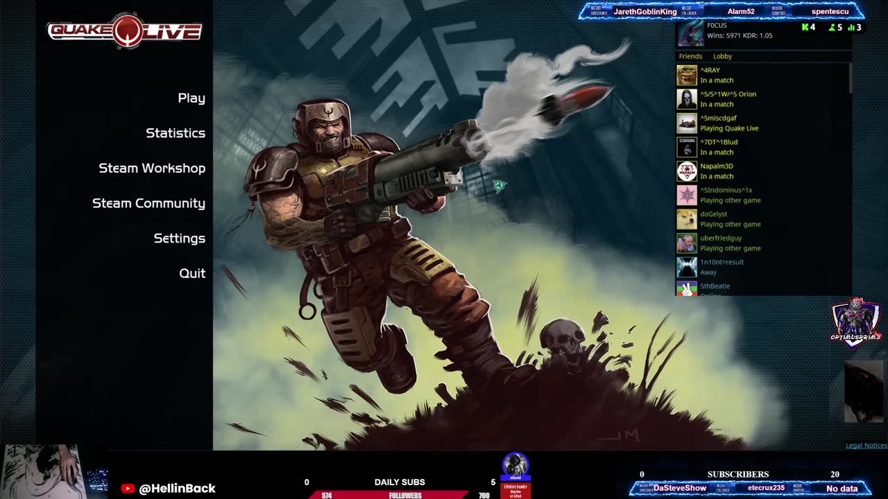 first rumble stream