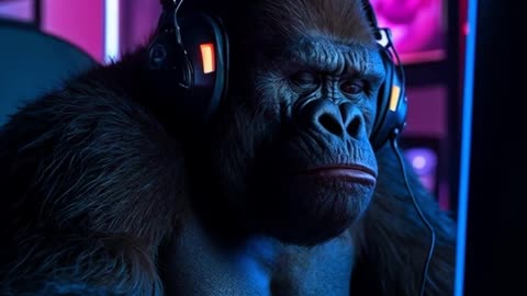 You Don’t Gotta Roar to Be Powerful | Lo-Fi Gorilla Wisdom 🦍💭 #Shorts