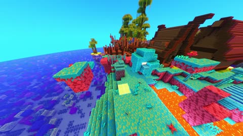043_Minecraft Parkour Gameplay #game