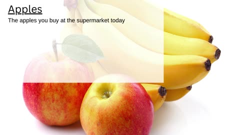 DR SEBI - APPLES AND BANANAS ARE ACIDIC - HYBRIDS