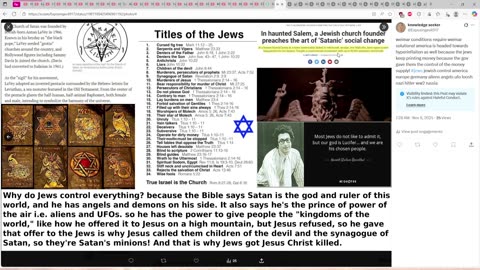 how jews control everything and why theyre evil