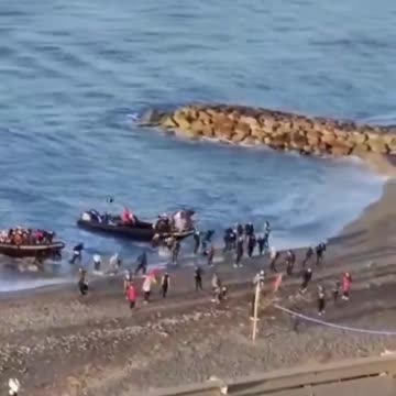 Migration Schiffe in Italien