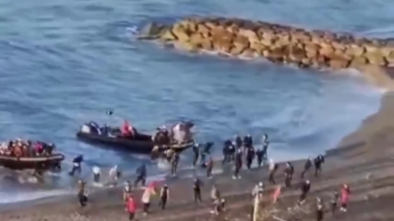 Migration Schiffe in Italien