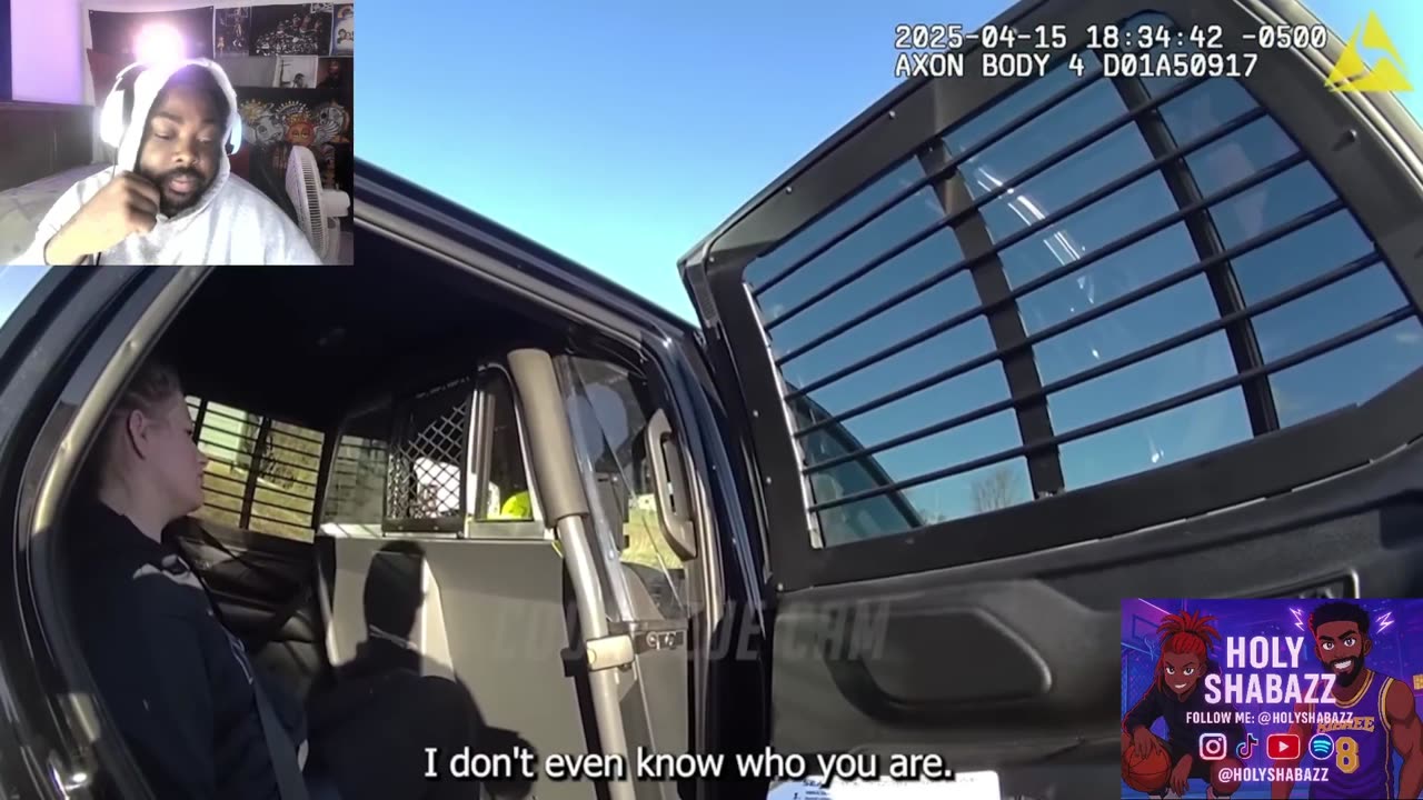 Back to Body Cams Ep. 3: Joey Vigil 40 & Geeked — Still Can’t Outrun the Cops 😭 #holyshabazz