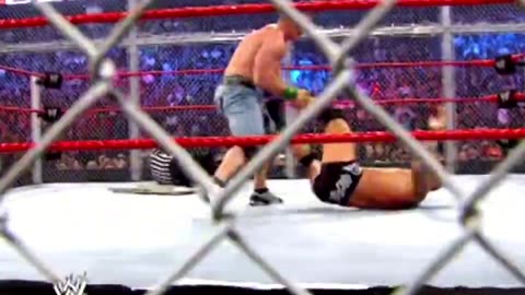 John Cena vs Randy Orton Hell in A Cell Highlights