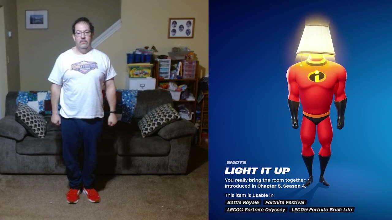 FFG Dance Fortnite Emotes Light It Up