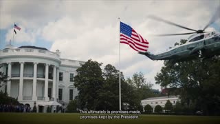 WATCH: White House Celebrates Trump's 6-Month Winning Streak