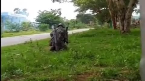 🔥🌿 Myanmar War | Anti-Junta Guerrillas Strike Troops Extorting Locals in Myingyan | RCF