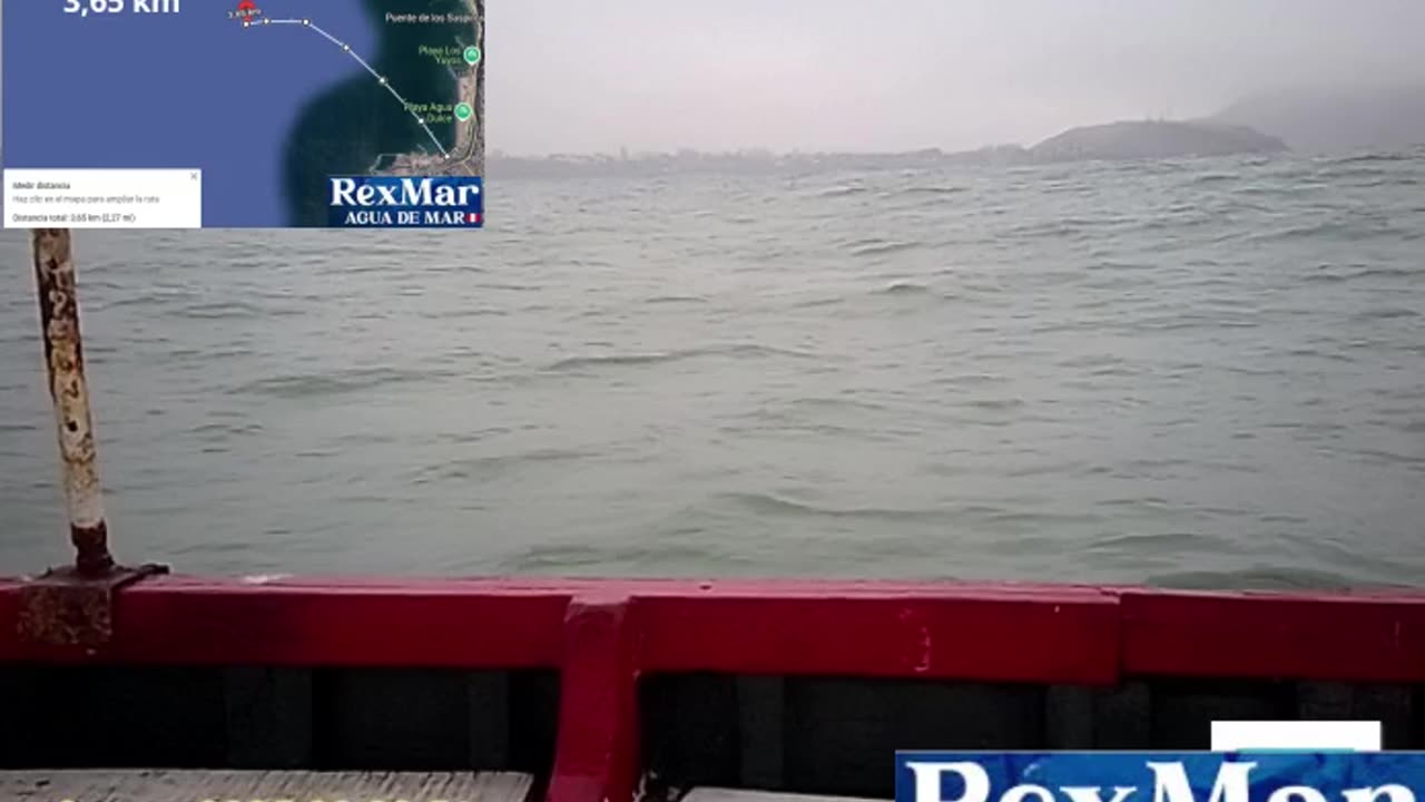 Viaje Completo de extracción de Agua de Mar RexMar Perú 🇵🇪 del 9-5-25 . Realizado a 3,65 km