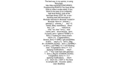 How to abort getchar() command in C