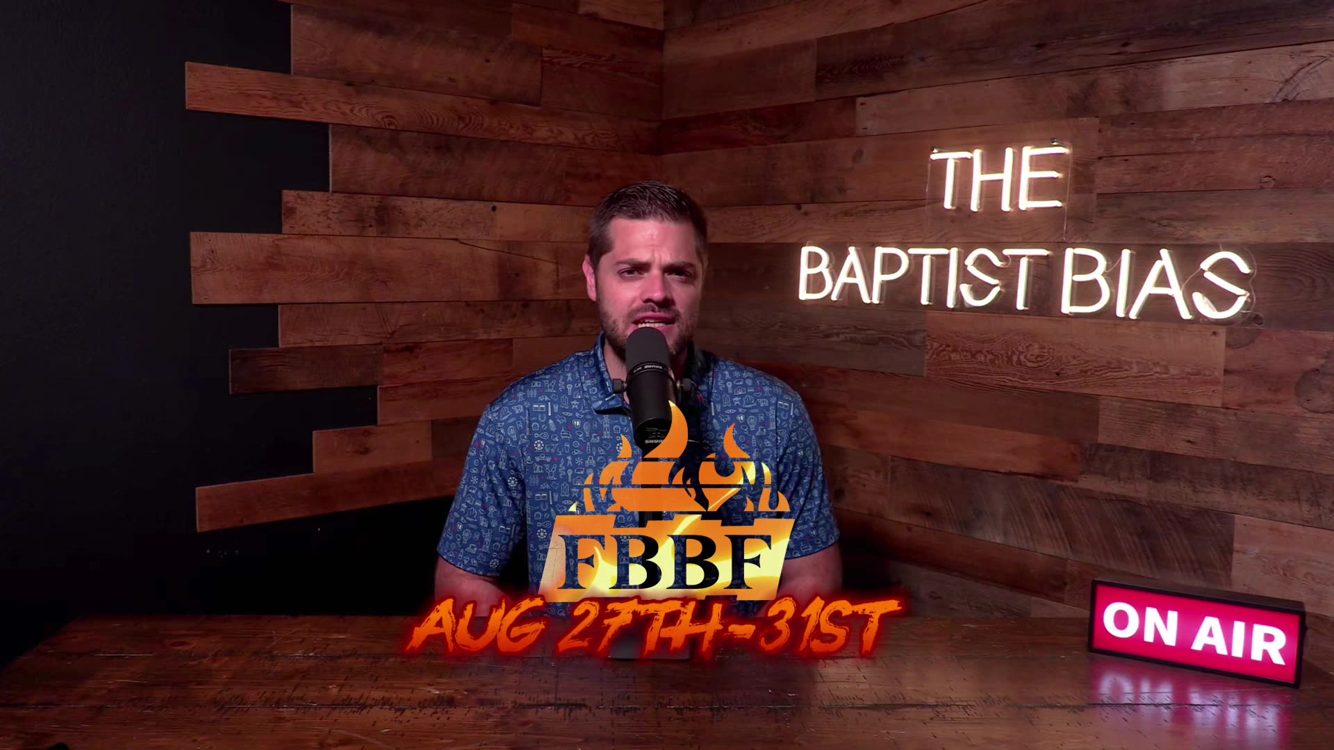 FBBF Schedule Announcements - Stedfast Baptist Church Aug 27-31, 2025