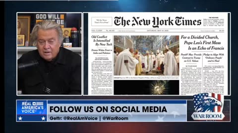Steve Bannon Confirms... The prophecies of St. Francis have come to pass.