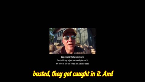 Epstein And The Larger Picture Of It All .......