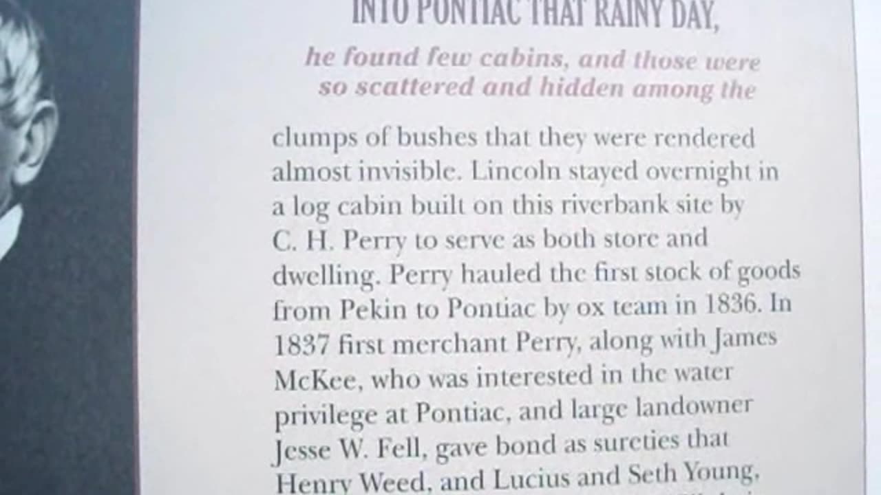 Lincoln Slept Here (Pontiac)