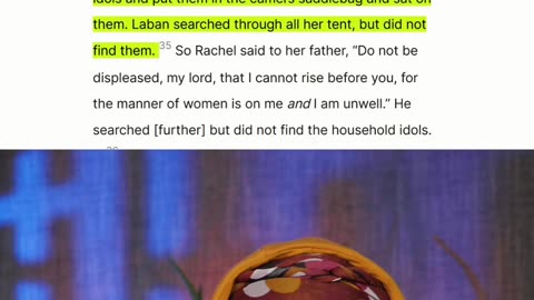 BETHEL - Rachel Steals Her Father's Gods