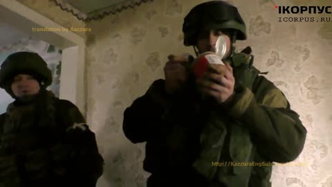 [eng subs] 07 02 14 Combat footage NAF troops entering Tchernukhino