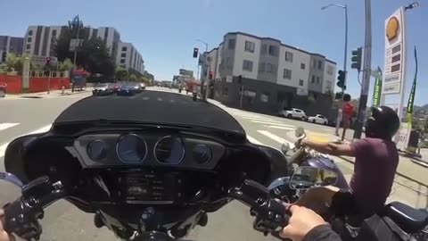 Naked Women and Harley Davidson Cruising