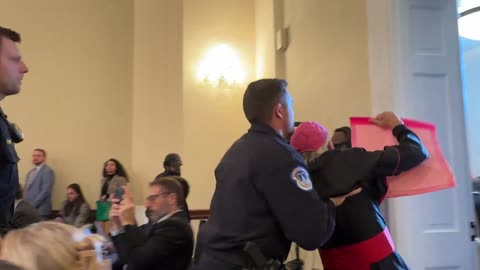 Crazed Leftists interrupt Kristi Noem testimony