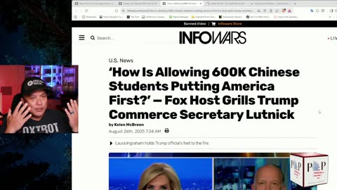 600K Chinese Students or 600K Chinese Spies? 08/26/2025