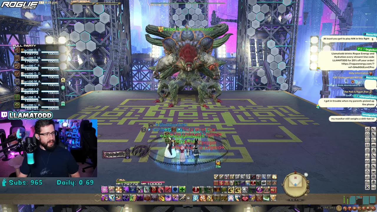 FFXIV 4% M7S Enrage to clear! Unreal w/ Viewers