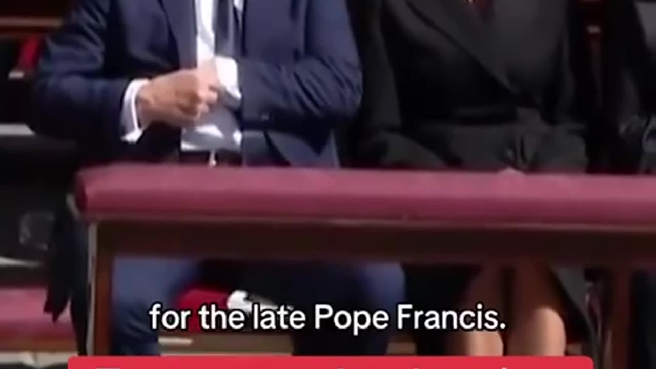 President Trump shows zero respect for a satanic Jesuit pedophile Pope