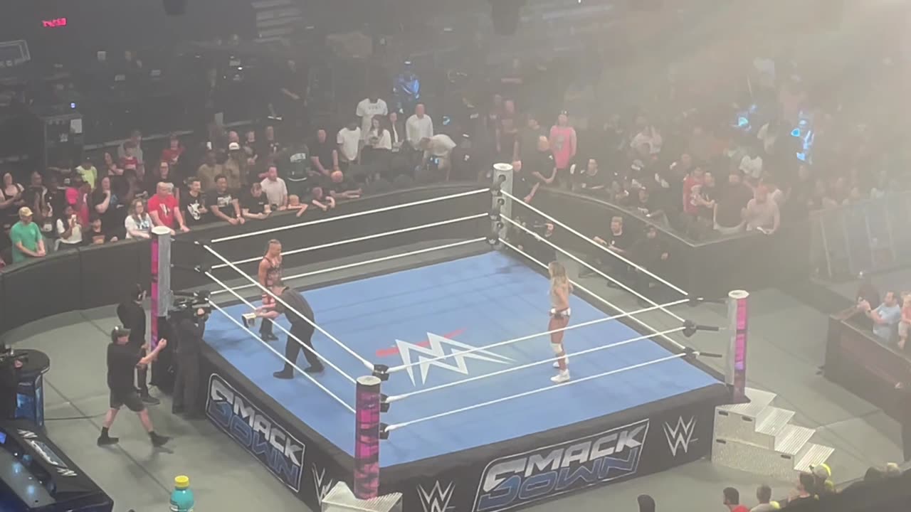Pro Wrestling Match Begin Now