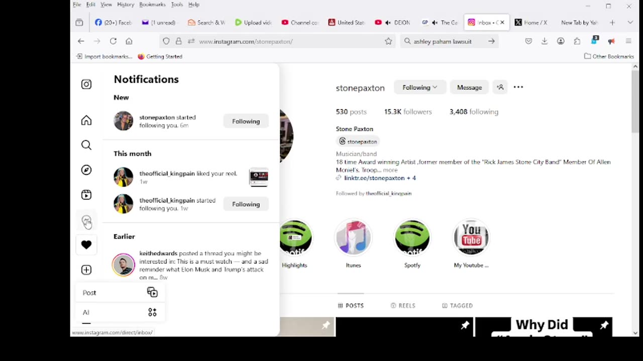 JAG LOOK WHO I BEEN TALKING TOO