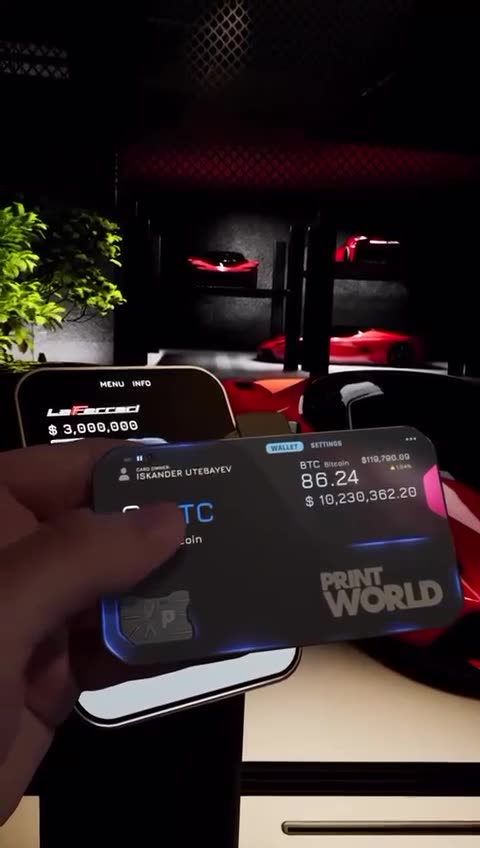 👆👆Cloud Account Card ⛅️ of the future comes with wallets and the 100% encrypted, unclonable app