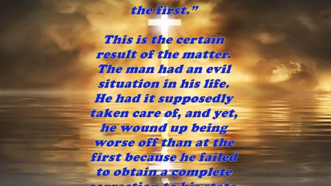 Matthew 12:45 - Daily Bible Verse Commentary