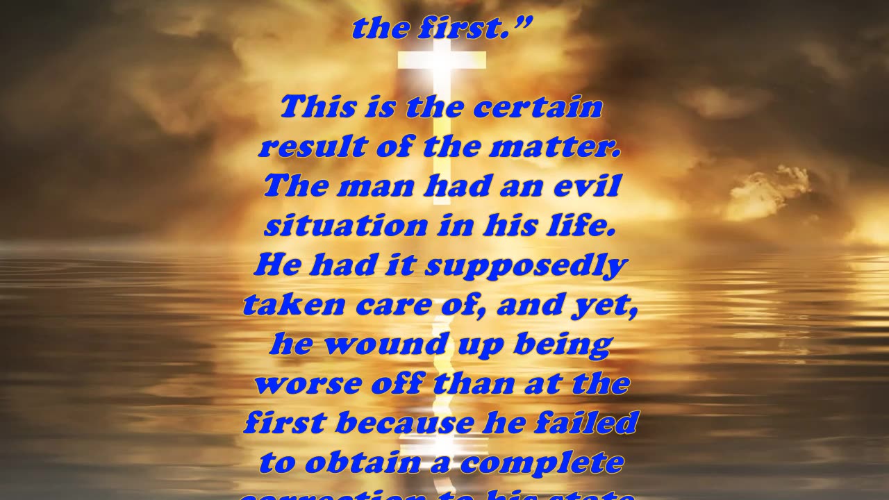 Matthew 12:45 - Daily Bible Verse Commentary