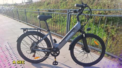 HillMiles MileCity 1 Electric Bike 250W Motor 36V 13Ah Battery 26 Inch Tire Electric Bike