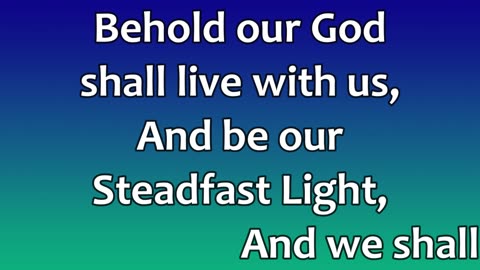 All Glory Be To Christ