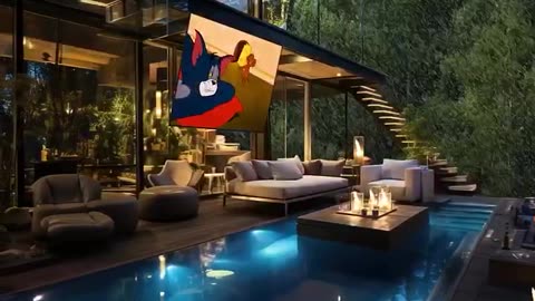 Cozy luxurious modern house