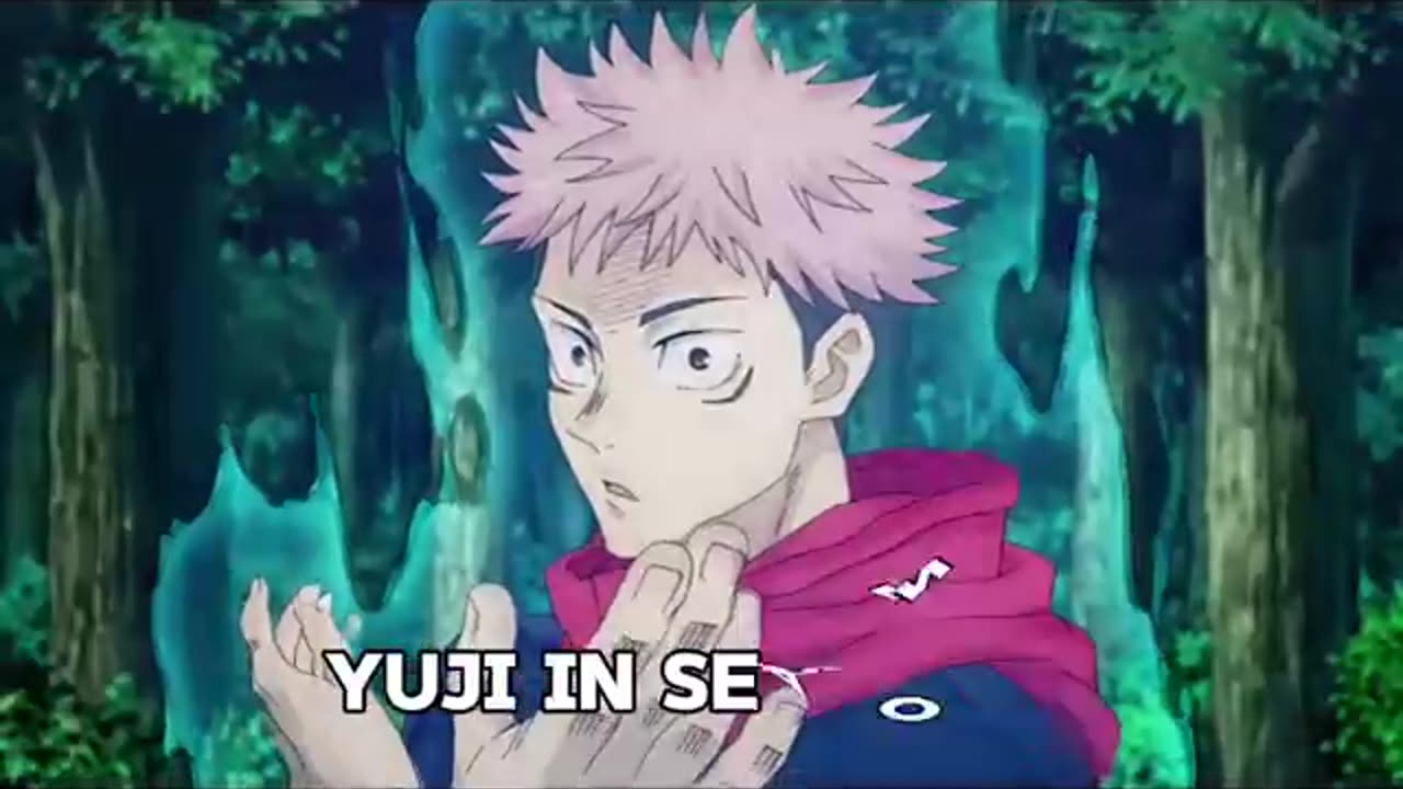 Yuji itadori jujutsu kaisen