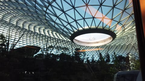 Changi Airport Waterfall | World's Tallest Indoor Waterfall at Jewel Changi Singapore