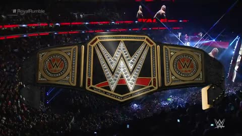 Brock Lesnar vs John Cena vs Seth Rollins - WWE World Heavyweight Championship - Royal Rumble 2015