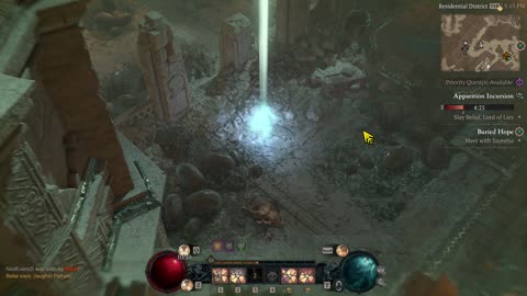 Diablo IV Season 8 Necromancer Deasth from Belial