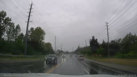 [4K] Newmarket, Ontario! #2 Driving in Rain, ON. CA.