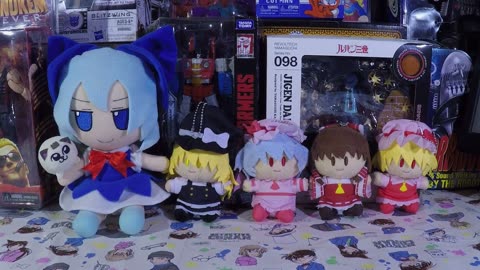 movic Touhou Project Yorinui Mini plush mascot set