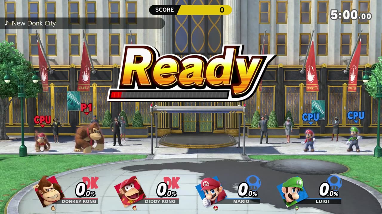 Super Smash Bros Ultimate On Switch 2 - Donkey Kong Classic Mode