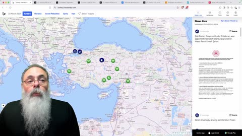 #Turquia 2025-03-23: JUSTIÇA PRENDE IMAMOGLU e define NOVO PREFEITO de ISTAMBUL aumentando PROTESTOS