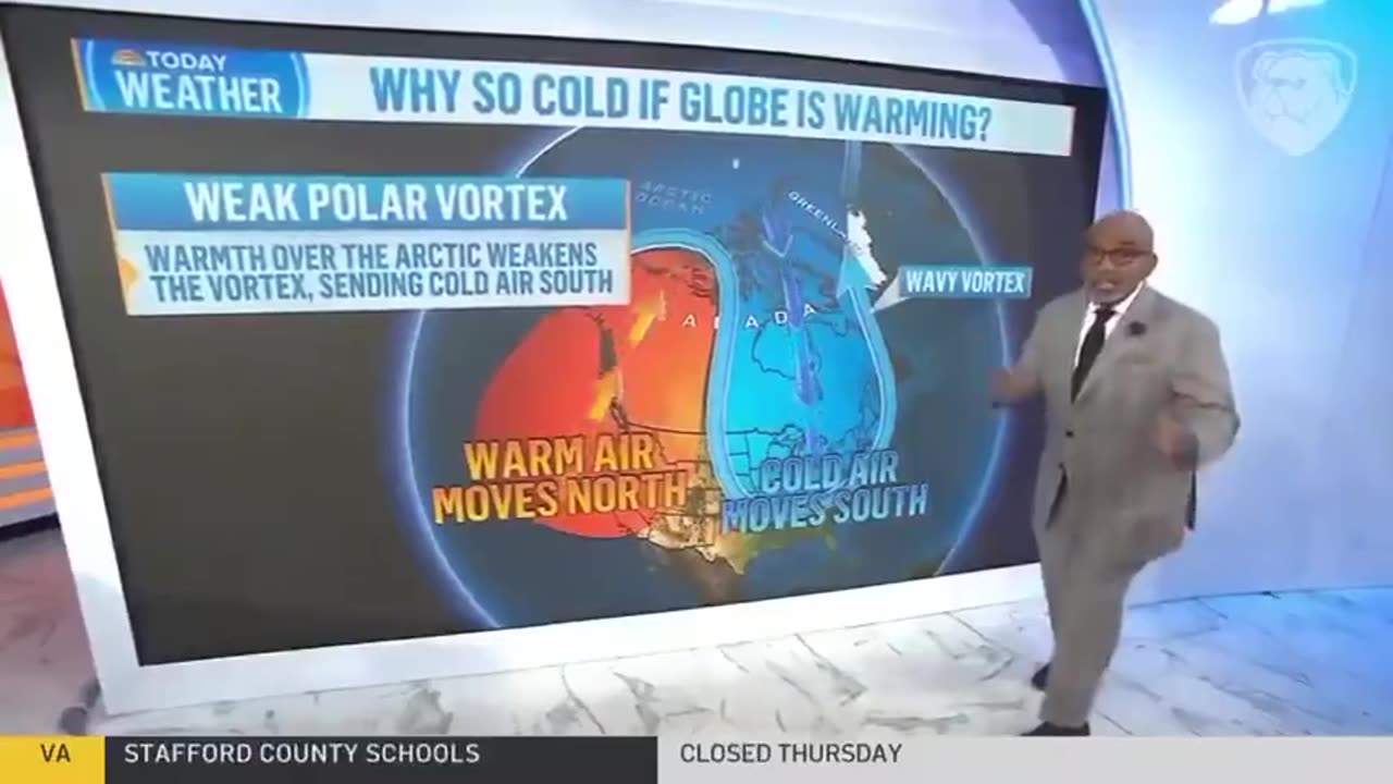 MSNBC: Il motivo per cui fa così freddo è il riscaldamento globale