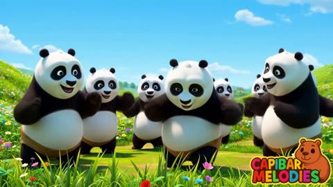 Panda Dance Song – Kids Music Singapore – Capibara Melodies