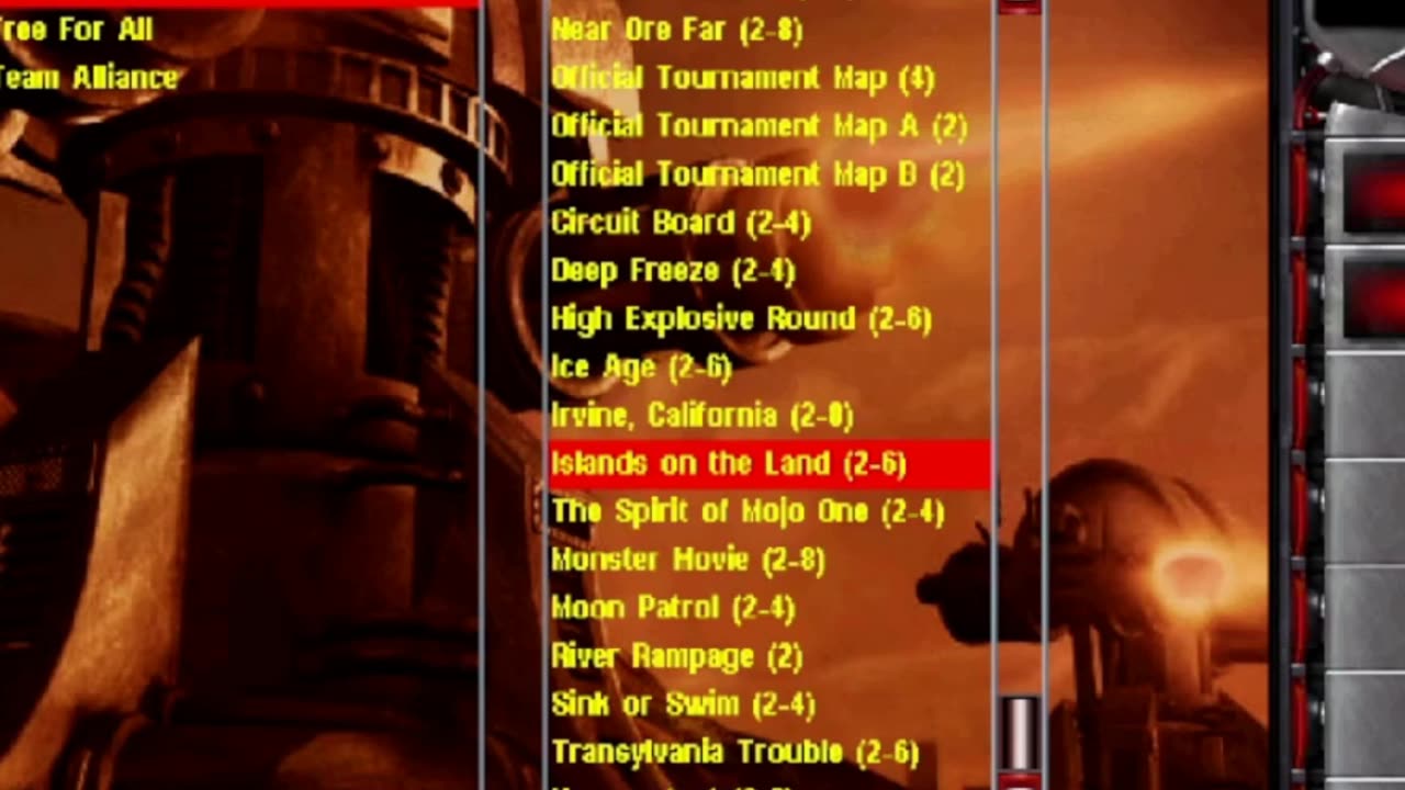 PREVIEW: ISLANDS ON THE LAND - RED ALERT 2: YURI'S REVENGE - RA2 YR - EVERY MAP IN THE GAME