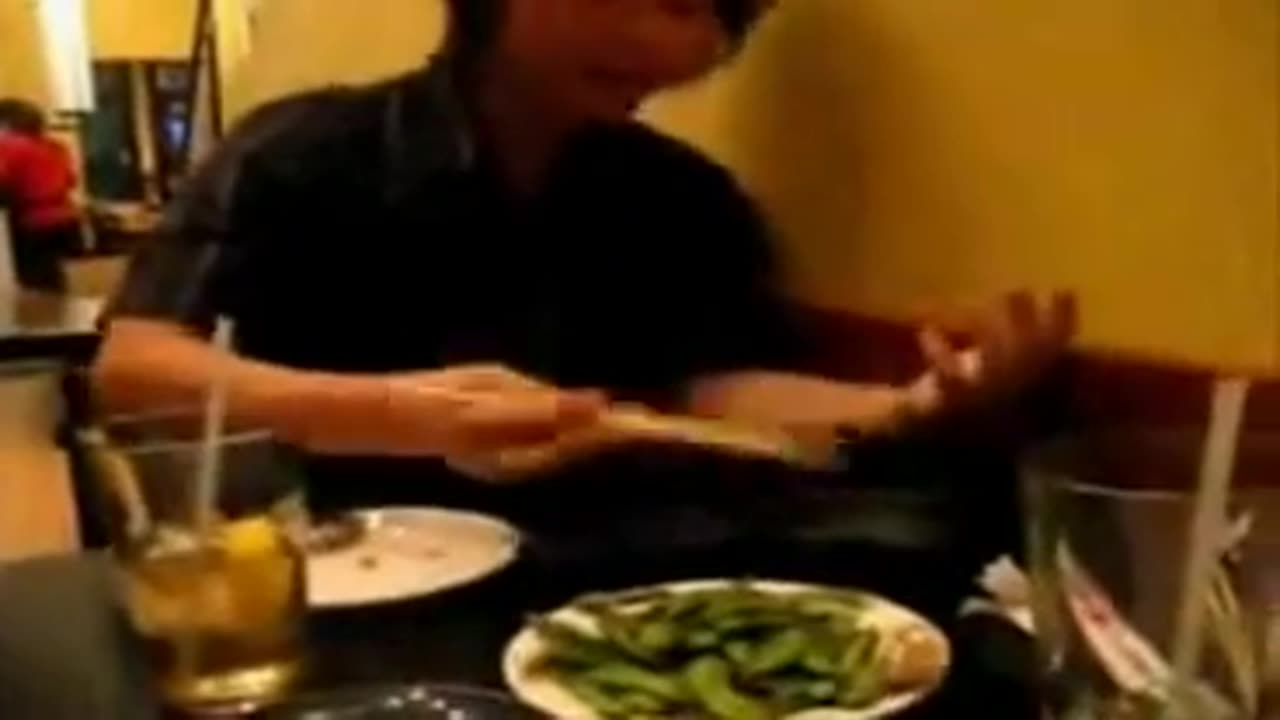 Chad Warden Eating Sushi