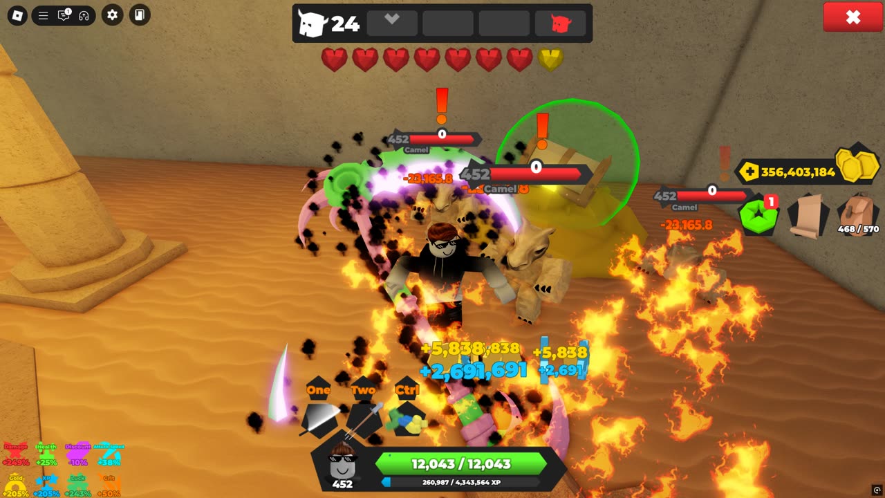 Roblox Treasure Quest Sacred Sands Easy Uncapped Gameplay