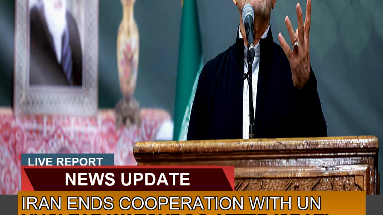 Iran Ends Cooperation with UN Nuclear Watchdog Aft