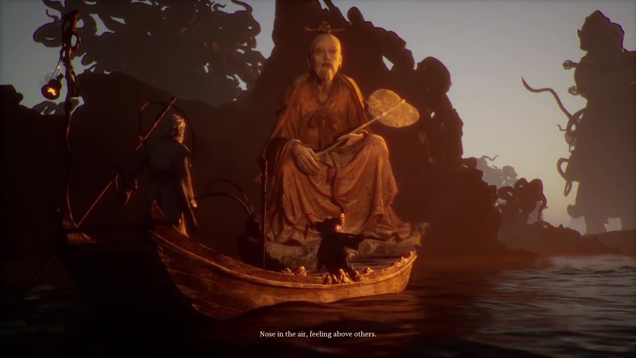 Just who is this old monkey? (Cutscene).